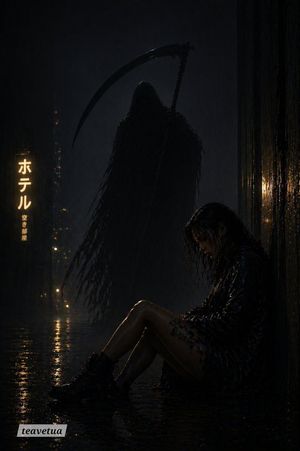 雨巷死神恐怖场景