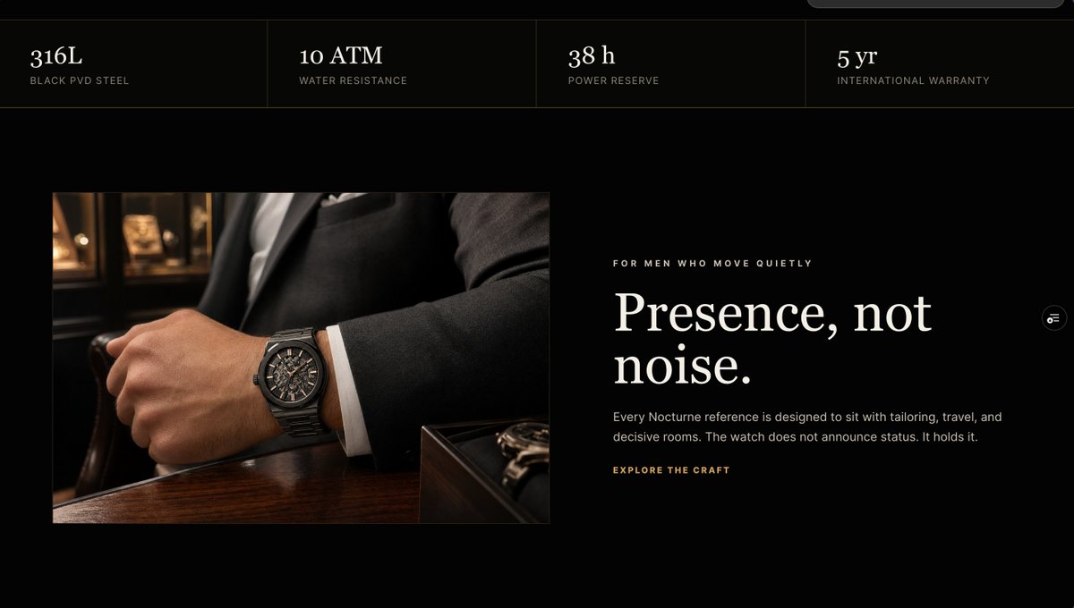 Luxury Watch Hero