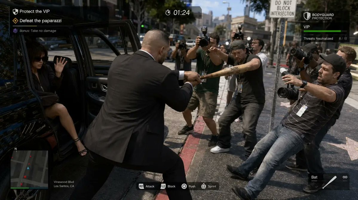 Bodyguard Game Scene