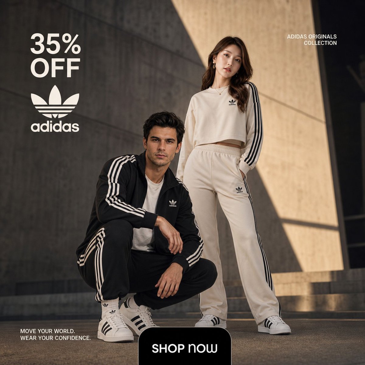 Adidas Originals 时尚广告