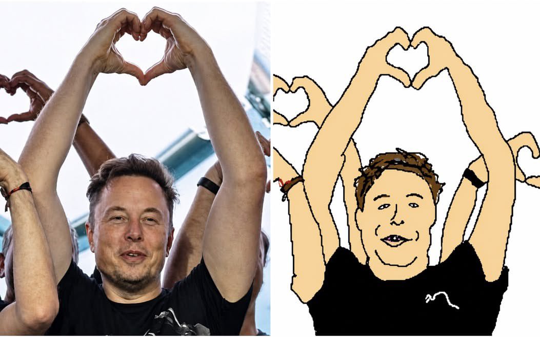 拙劣的 MS Paint 重绘风格