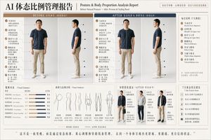体态分析报告信息图