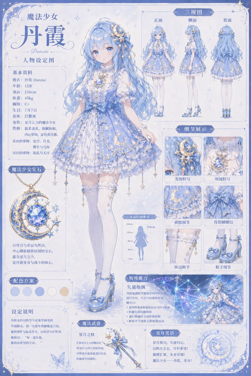 Sky Blue Princess Anime