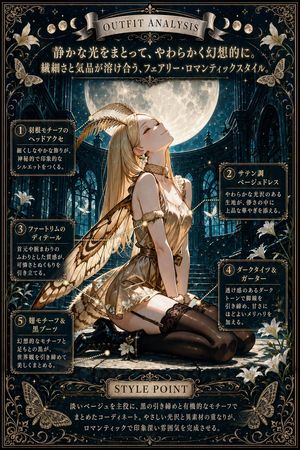 月光仙子服装解析海报