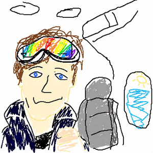 笨拙的 MS Paint 风格重绘