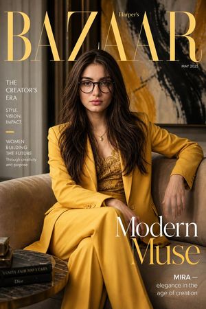 Harper’s Bazaar 杂志封面