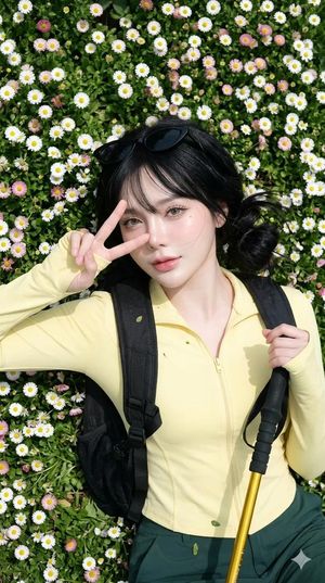 春日雏菊田肖像