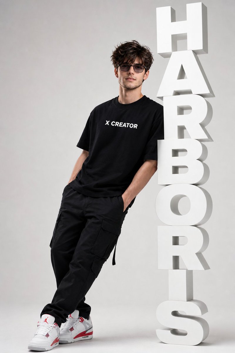 Minimalist Streetwear Typography Poster
