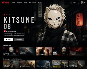 Netflix UI Homepage Generator