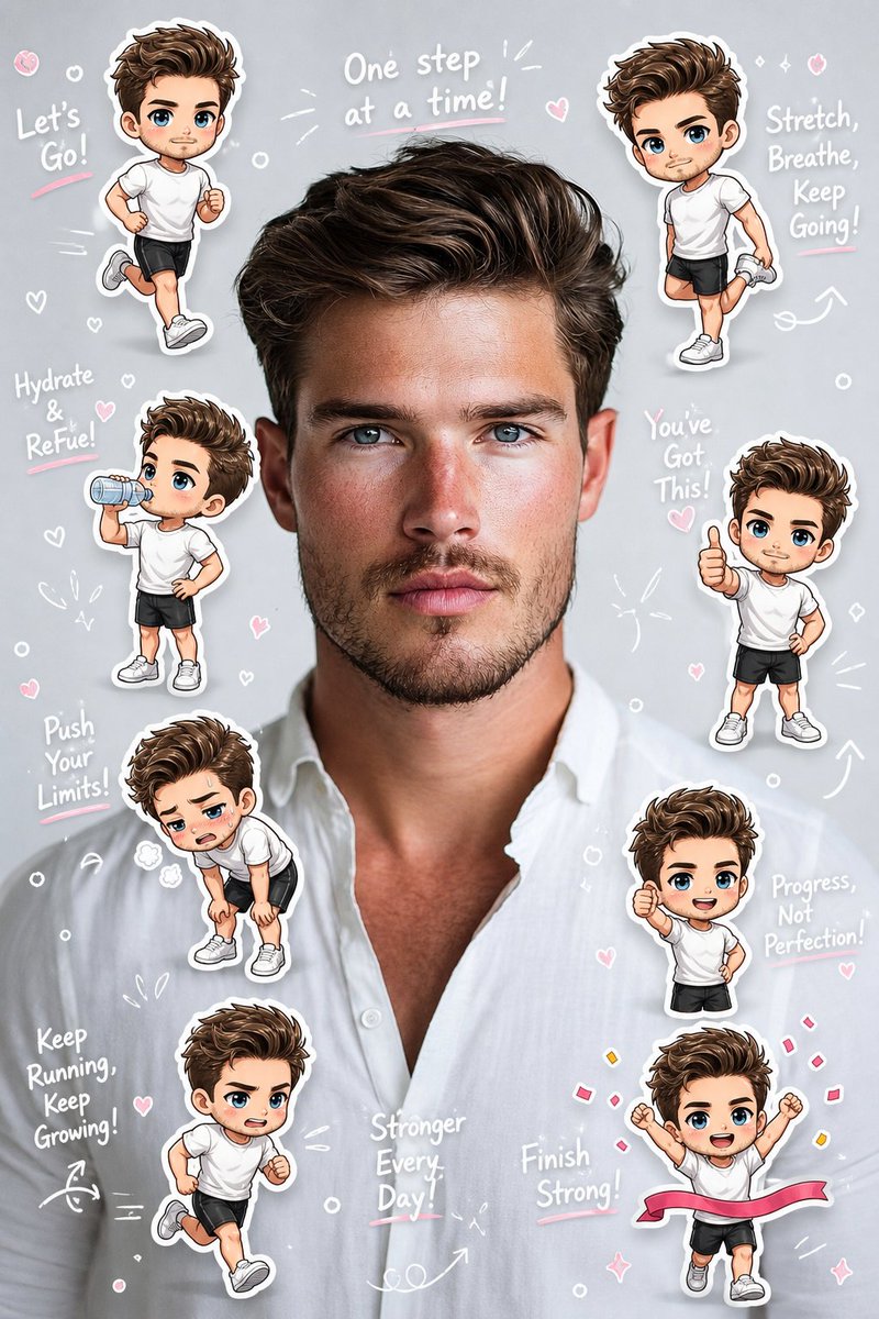Chibi Clone Sticker Diary