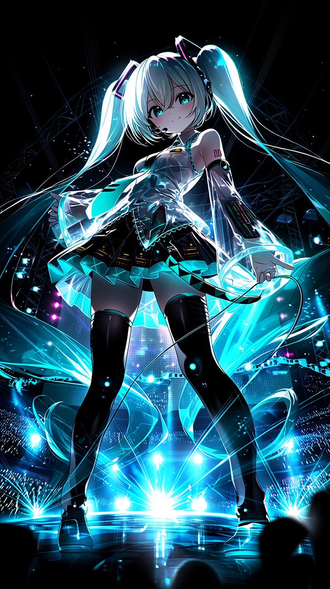 Holographic Miku Cyber Concert