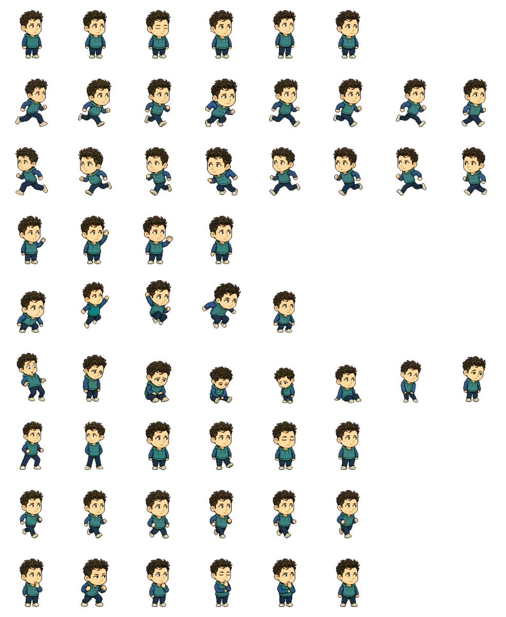 Sammy Chibi Sprite Sheet
