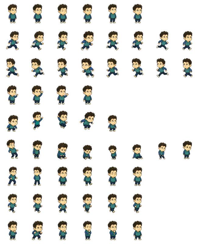 Sammy Chibi Sprite Sheet | GPT Image 2 AI Prompt for 3D