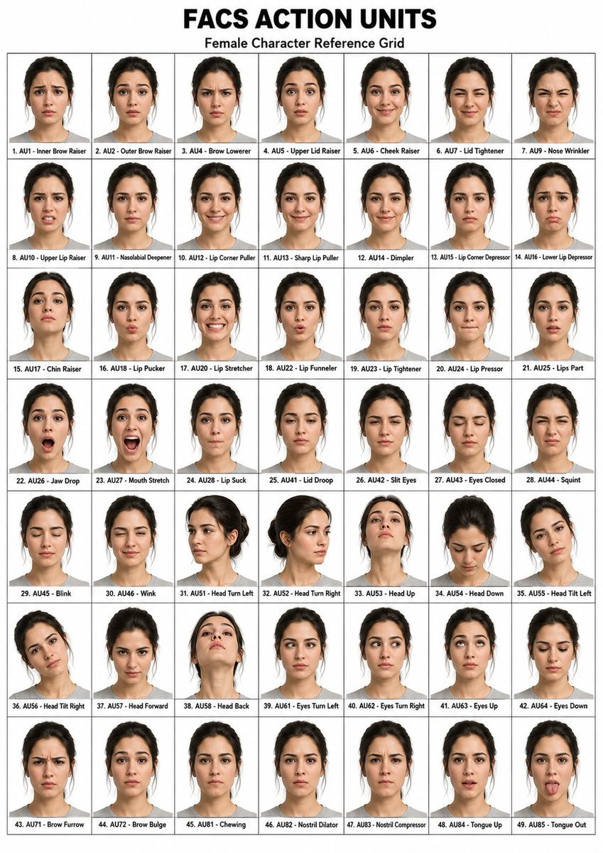 FACS Expression Reference Grid