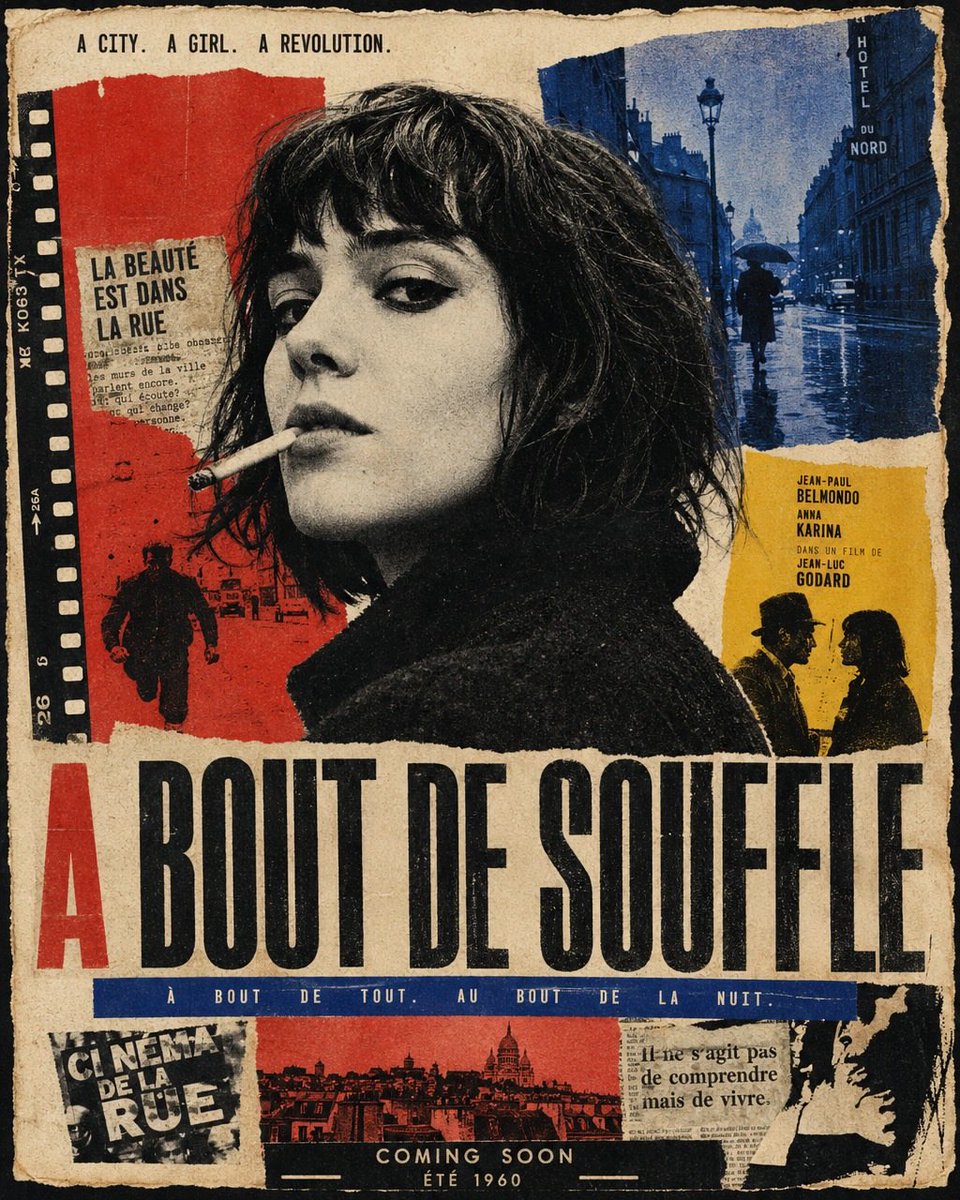 French New Wave Poster