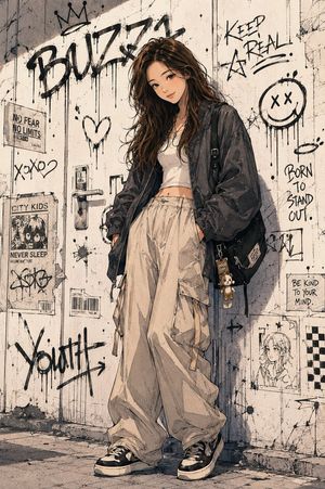 Urban Shonen Manga Portrait