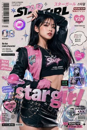 K-Fashion Retro Streetwear Editorial I