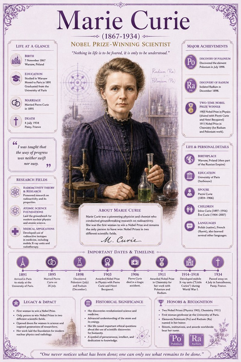 Vintage Science Infographic I