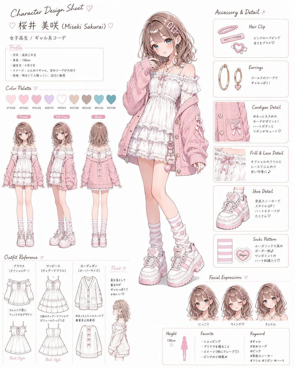 Pastel Street Lolita Reference I