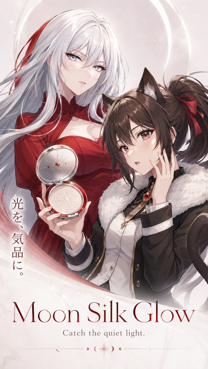 Nocturne Veil Beauty Poster