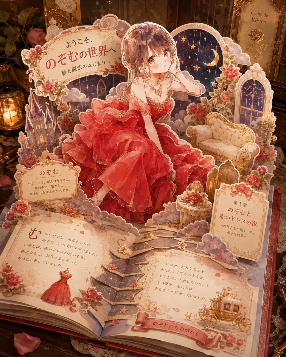 Personalized Pop-Up Fairy-Tale Book
