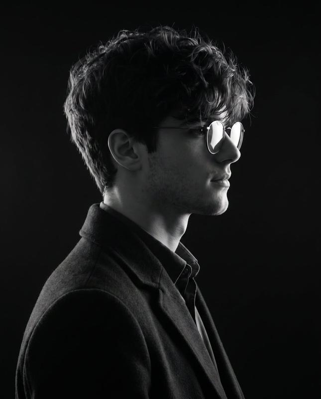 Monochrome Side Silhouette
