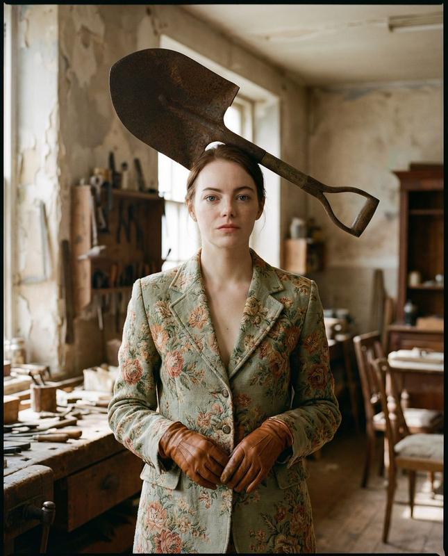 Rusted Melancholy Portrait