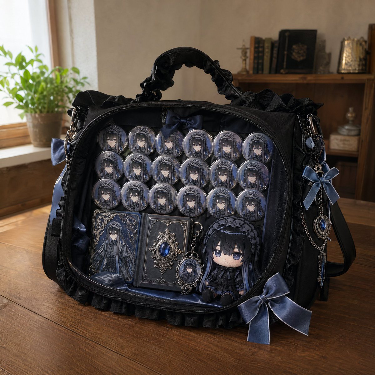 动漫痛包 (Ita-bag) 效果图生成