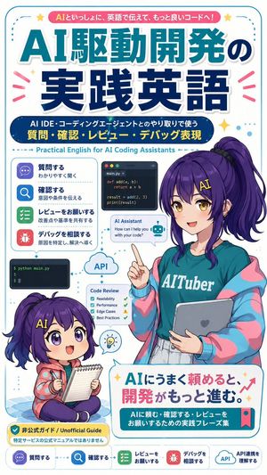 AI 编程英语学习海报