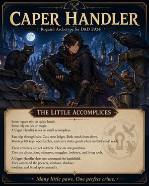 Caper Handler 游侠职业海报