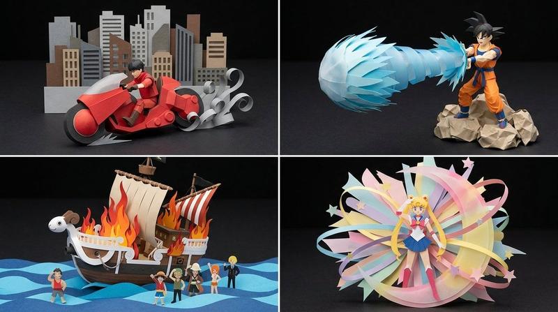 Origami Manga Papercraft