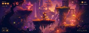 Mystic Ruins 平台游戏截图