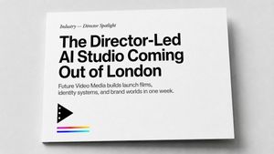 极简导演主导型 AI 工作室封面