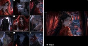 暗黑奇幻故事板与视频预览