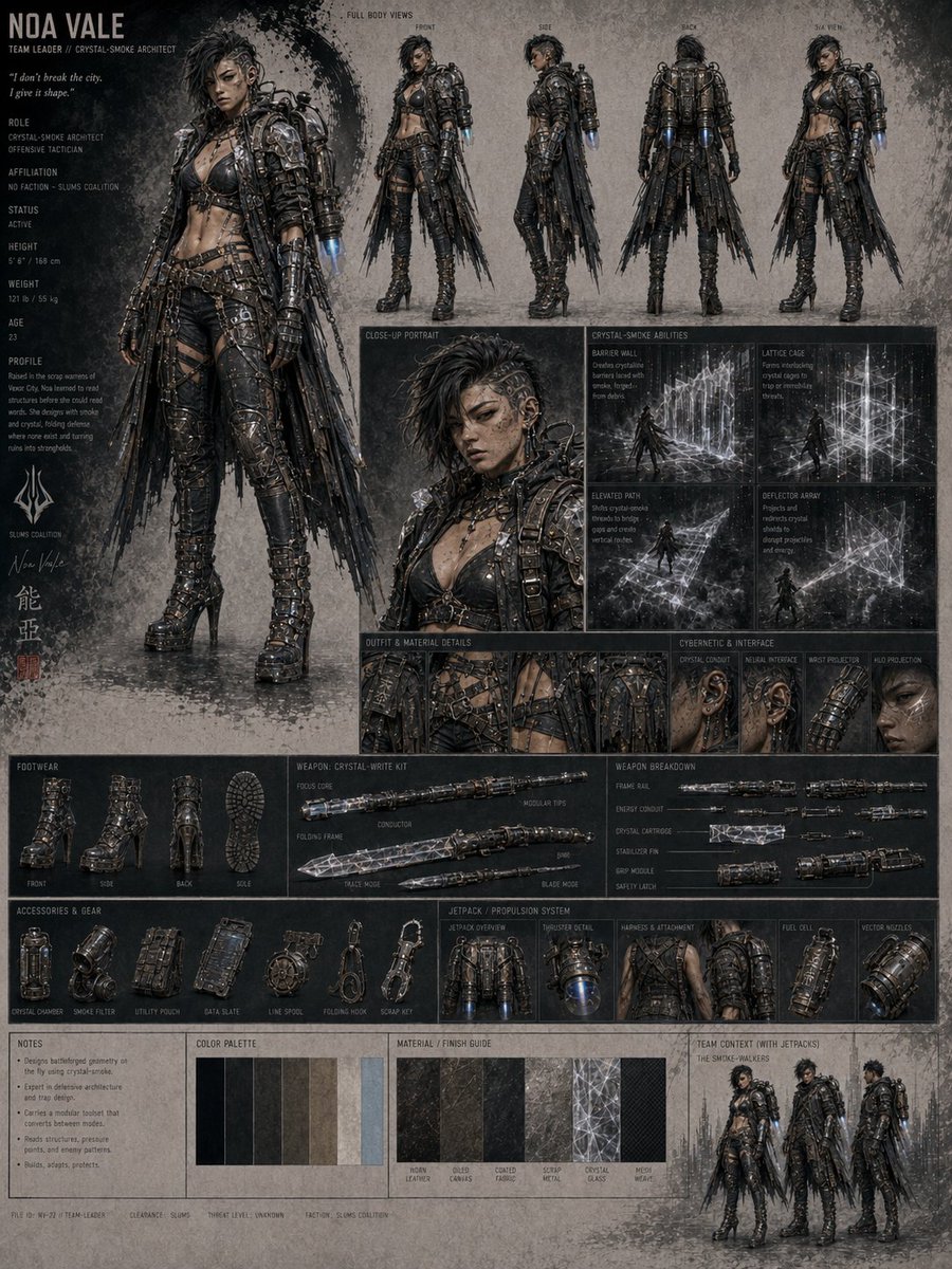 Sci-Fi Character Sheet