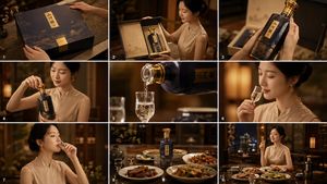 电影感白酒 9 格分镜脚本