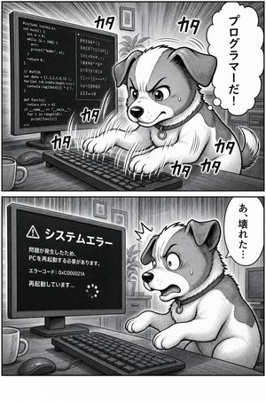 程序员狗狗漫画
