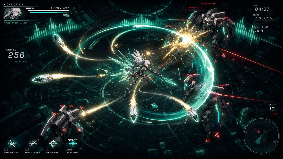 Cyber Angel HUD