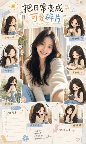 IP 角色头像海报设计师