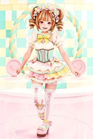 柔和甜美系 Lolita AI 人偶