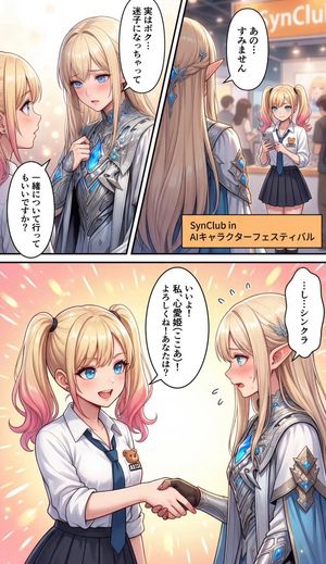 动漫漫画节相遇页面