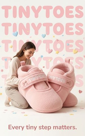 TinyToes 巨型婴儿鞋广告