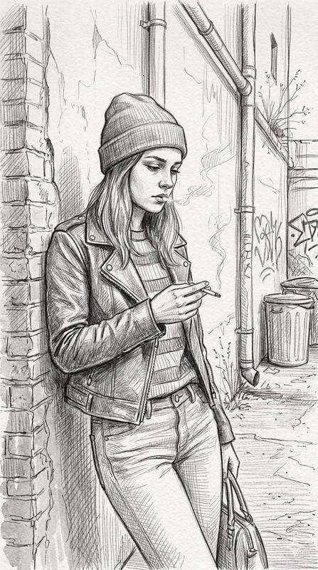 Urban Pencil Portrait