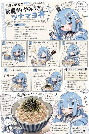 漫画风食谱插画生成器