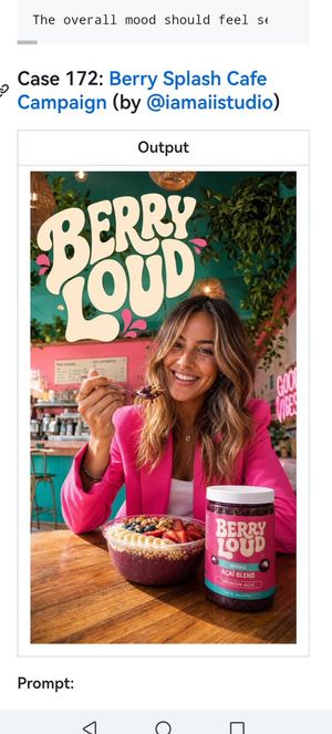 Berry Loud Cafe 活动截图