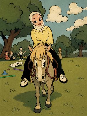 Fleischer 风格小马骑行