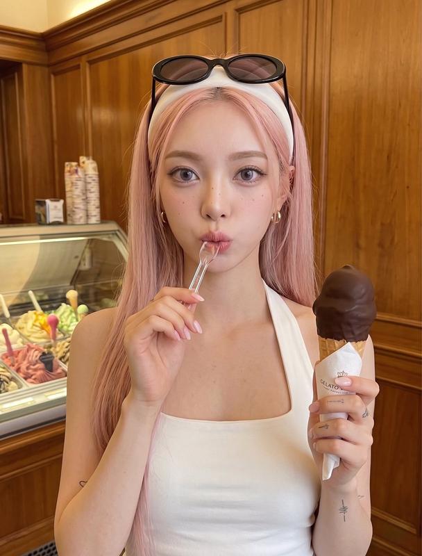 Ice Cream Shop Portrait