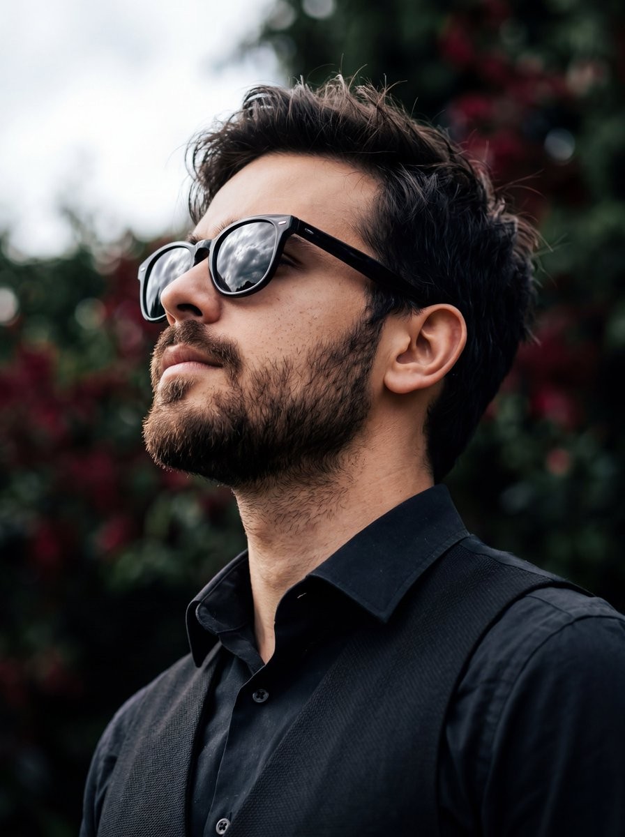 Bearded Profile Portrait