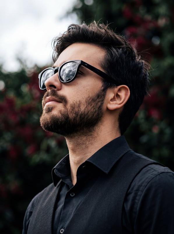 Bearded Profile Portrait