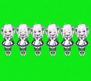 Q 版桌面宠物 Sprite Sheet